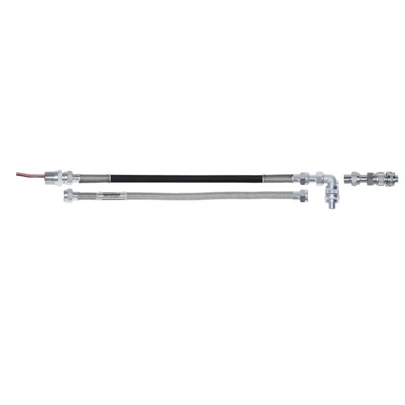 95.01.120-30 Primary lead, New Flex Style, 
3 pole ignition coil connector, 
1/2-14 NPT junction box adaptor